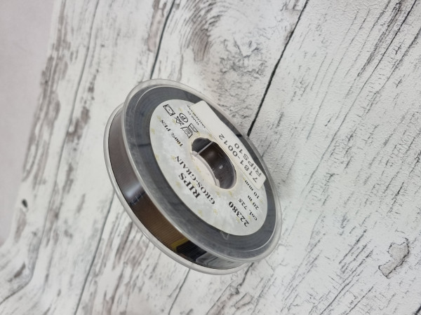 Stuha ripsová RIPS 10-černá (10mm/20m)