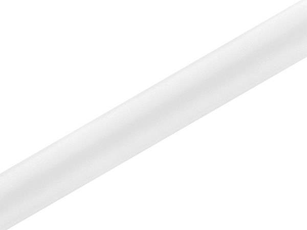 Saténový středový pás 36 cm - bílá ( 9 m / rol )