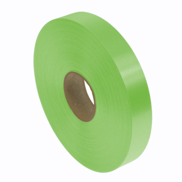 Vázací stuha - 20 mm / 100 m STANDARD - sytě zelená (1 ks)