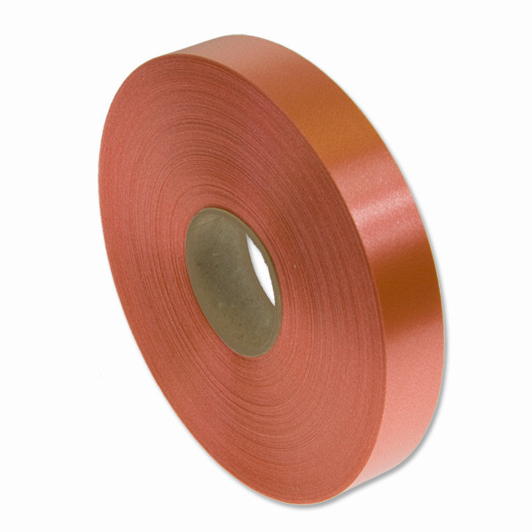 Vázací stuha - 20 mm / 100 m STANDARD - tmavě oranžová (1 ks)