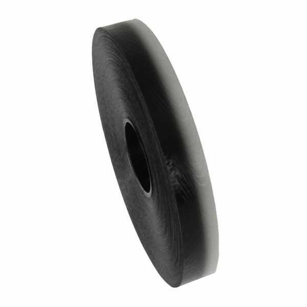Vázací pohřební stuha - Bobine 20 mm / 100 m RAINMAN černo - bílá (1 ks)