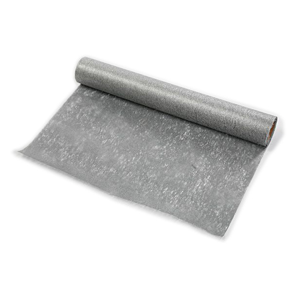 Vlizelin aranžerský a svatební NUVOLA METAL 500 - stříbrná (50cm, 10m)
