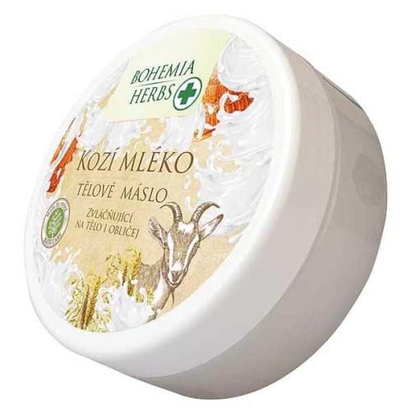 Kozí tělové máslo 200 ml - kozí mléko-HLAVNI-CZ