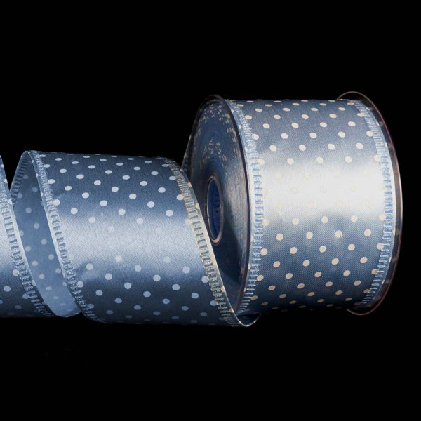Stuha ROYAL POIS 70 mm x 20 m - světle modrá