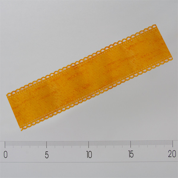 Bonbonierová stuha MERLETTO - oranžová (5cm, metráž)
