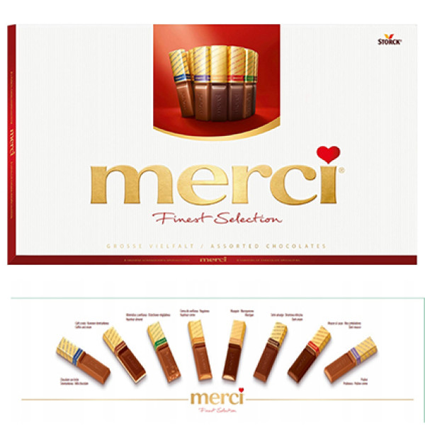 Merci Finest Selection pralinky mix 400g (1 ks)
