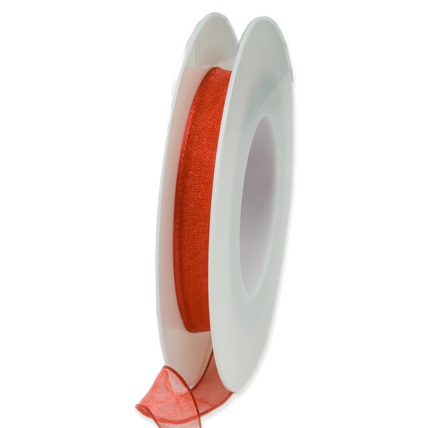 Organzová stuha s drátkem TABARKA 15 mm (25 m / ks)
