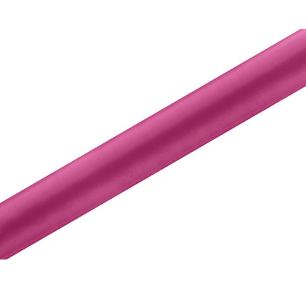 Saténový středový pás 36 cm - malinová ( 9 m / rol )