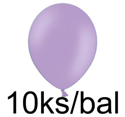 Balonek pastelový -  Ø30cm - lila (10 ks/bal)
