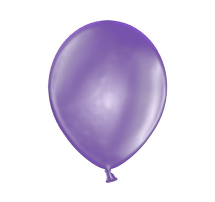 Balonek METALIK -  Ø25 cm - lila (100 ks/bal)