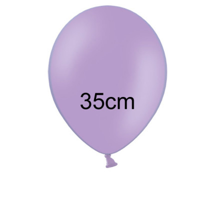 Balonek pastelový - Ø35 cm - lila (100 ks/bal)