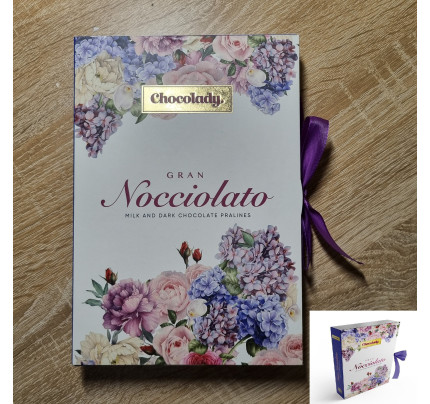 CHOCOLADY Dárková kniha NOCCIOLATO 150g (1 ks)