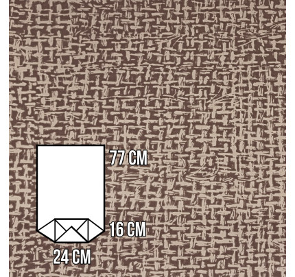 Sáček KMP 240 x 160 x 770 mm - Béžová 4046  (10 ks / bal)