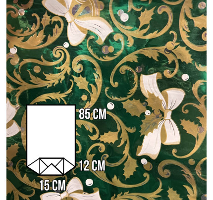 Sáček KMP 150 x 120 x 850 mm - zelená (25 ks / bal)