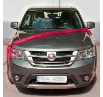Šerpa na auto - malinová (1 ks)