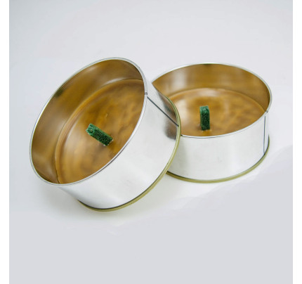 Svíčky SILVER Ø 10 cm (2 ks / bal)