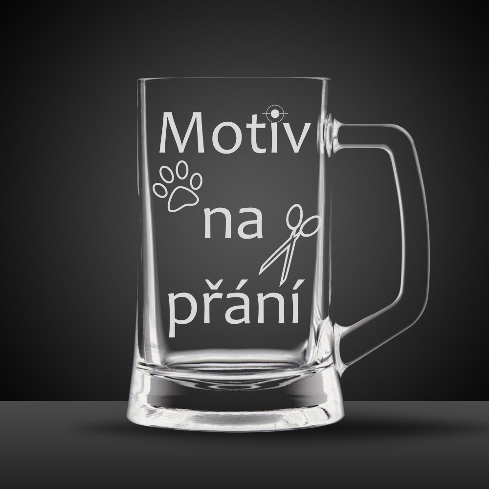 248.7603 Kč B1511-0098 Půllitr s potiskem na přání (1 ks)