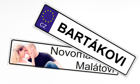 Svatební SPZ - 