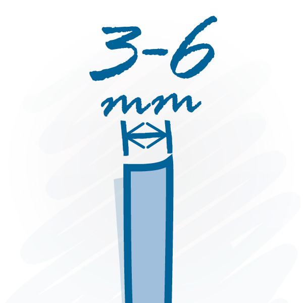 Stuhy 3 až 6 mm - Zde prodáváme stuhy široké 3 až 6 mm.