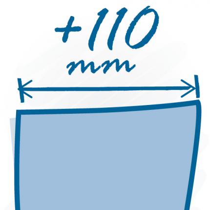 Pásy nad 11 cm