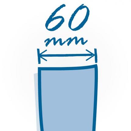 Stuhy 6 až 7 cm