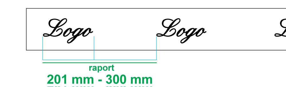 0.0000 Kč 6748-0040-300 Luxusní atlasové stuhy 40 mm s potiskem na přání (201mm-300mm)