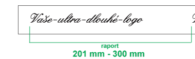 0.0000 Kč 6748-0040-300 Luxusní atlasové stuhy 40 mm s potiskem na přání (201mm-300mm)