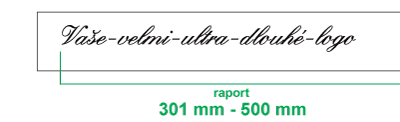 0.0000 Kč 6748-0040-500 Luxusní atlasové stuhy 40 mm s potiskem na přání (301mm-500mm)