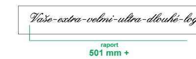 0.0000 Kč 6748-0040-800 Luxusní atlasové stuhy 40 mm s potiskem na přání (501mm +)