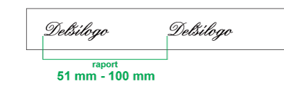 0.0000 Kč 6748-0040-100 Luxusní atlasové stuhy 40 mm s potiskem na přání (51mm-100mm)